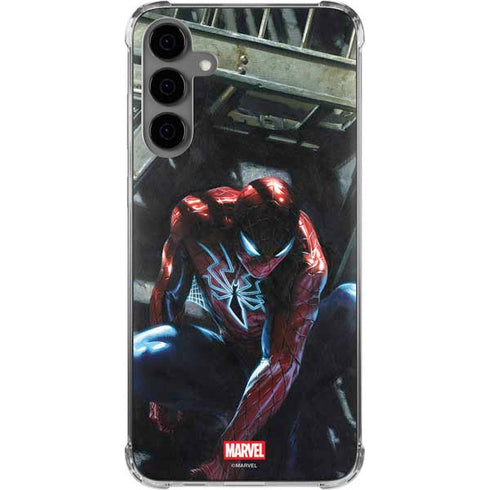 Marvel Spiderman New Suit Spiderman Galaxy S24 Plus Clear Case